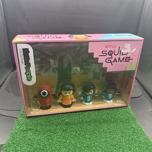 Fisher Price Netflix Squid Game‎ Little People Collector 4 Pack